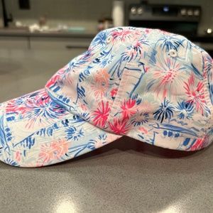 Lilly Pulitzer hat sea to shining sea